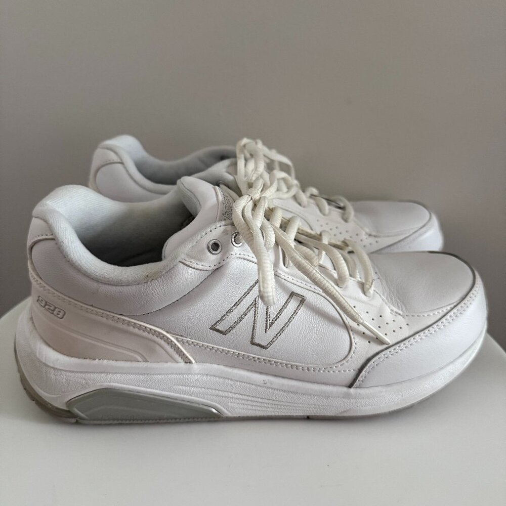 New Balance - White - 928 Sneakers - Size 8
